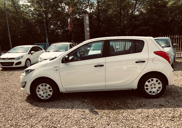 Hyundai i20 cena 23900 przebieg: 158000, rok produkcji 2014 z Supraśl małe 301